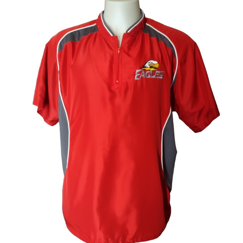 Southern Utah‎ University Alleson Athletic Shirt Men's Large Quarter Zip Sporty